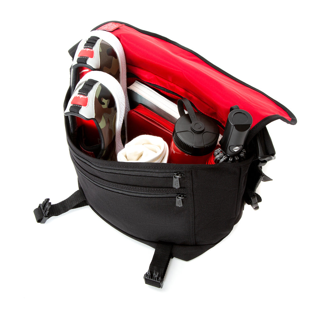 NY Minute Messenger Bag (MD) Black - Manhattan Portage