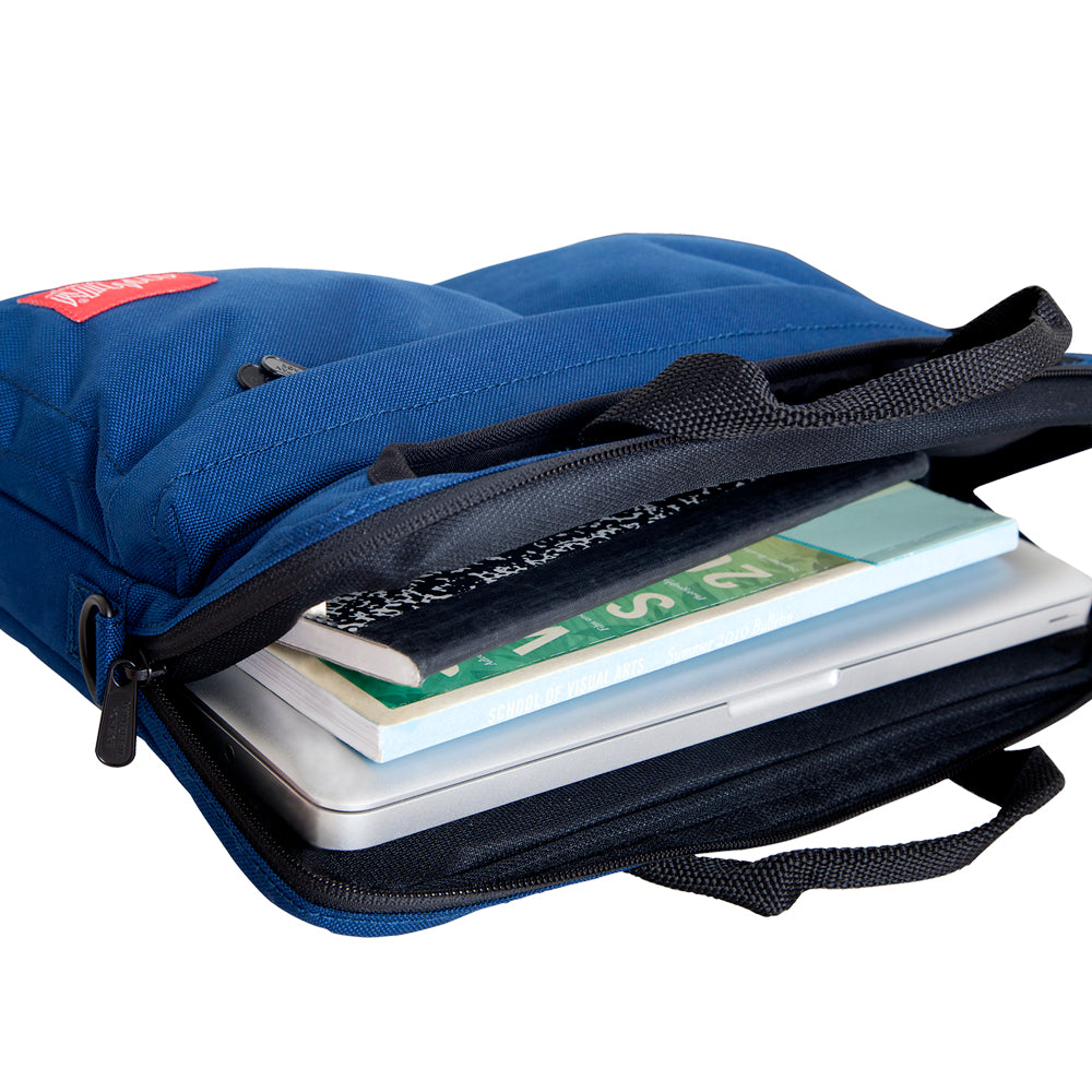 Convertible Laptop Bag Deluxe (13 in.) Navy - Manhattan Portage