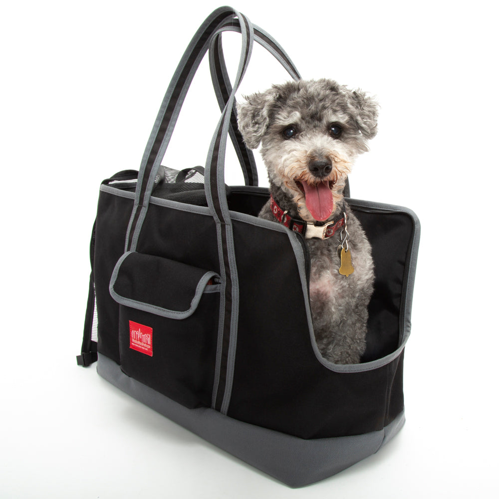 Pet Carrier Tote Bag (LG) BLK/GRY - Manhattan Portage
