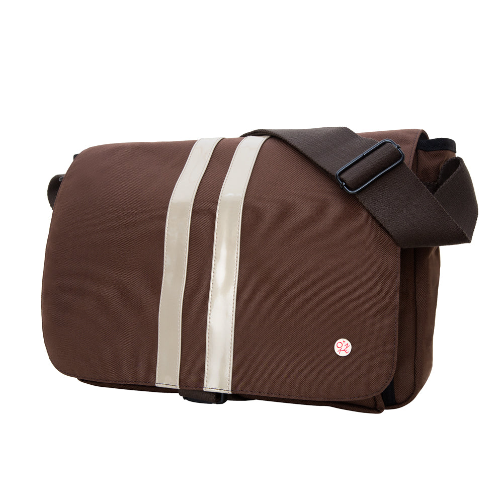 Murray Shoulder Bag (L) DBR/GLD - Manhattan Portage