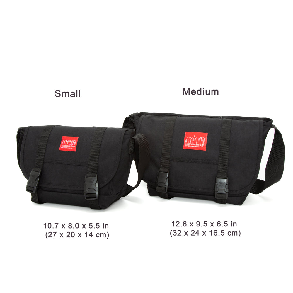 NY Messenger Bag Jr (SM) Black - Manhattan Portage