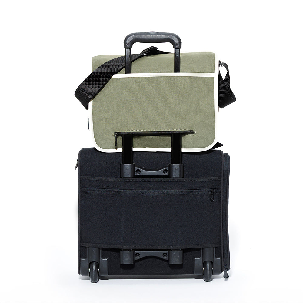 Army Duck Europa (MD) With Back Zipper Canvas BLK/BRN/OLV/IVY - Manhattan Portage