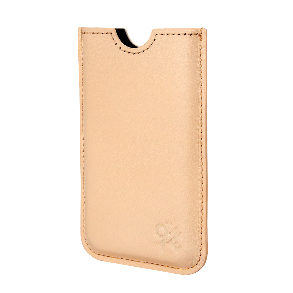 Leather iPhone Case Beige - Manhattan Portage