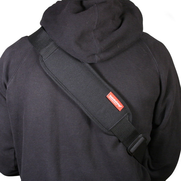 Padded Shoulder Strap Black - Manhattan Portage