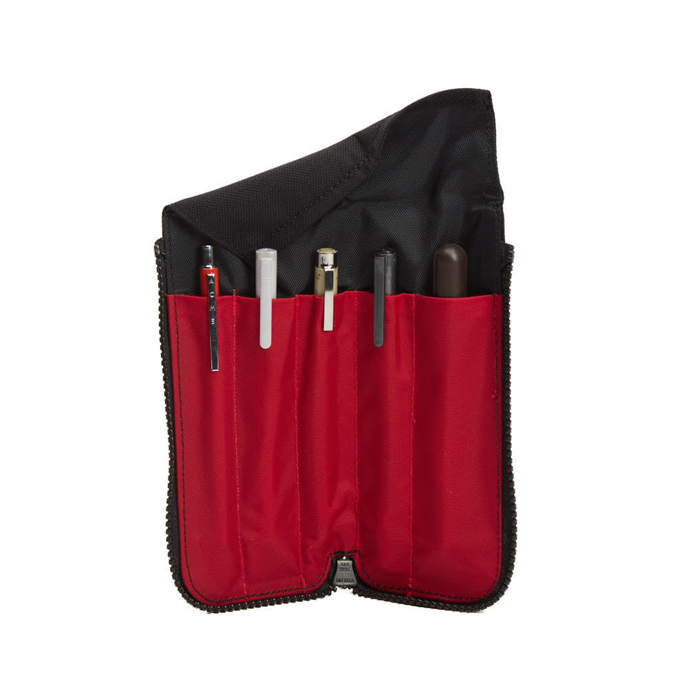 Halfzip Pen Case Black - Manhattan Portage