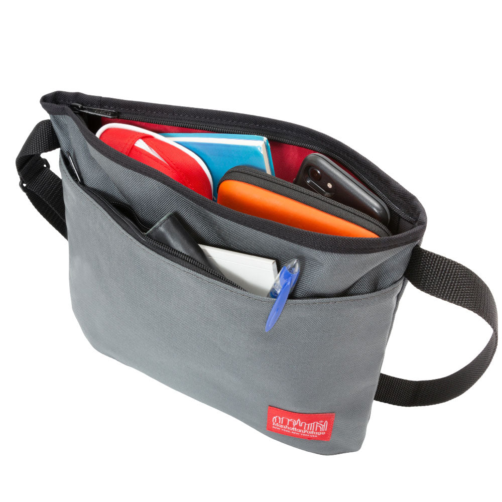 Ithaca Shoulder Bag (MD) Grey - Manhattan Portage