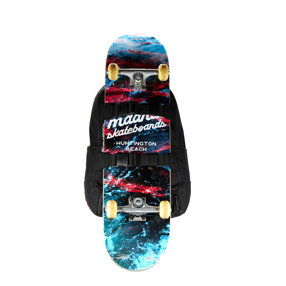 Mccarren Skateboard Backpack Ver.2 Wind and Sea Black - Manhattan Portage