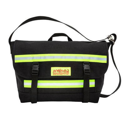 Pro Bike Messenger Bag with Stripes (MD) Black - Manhattan Portage