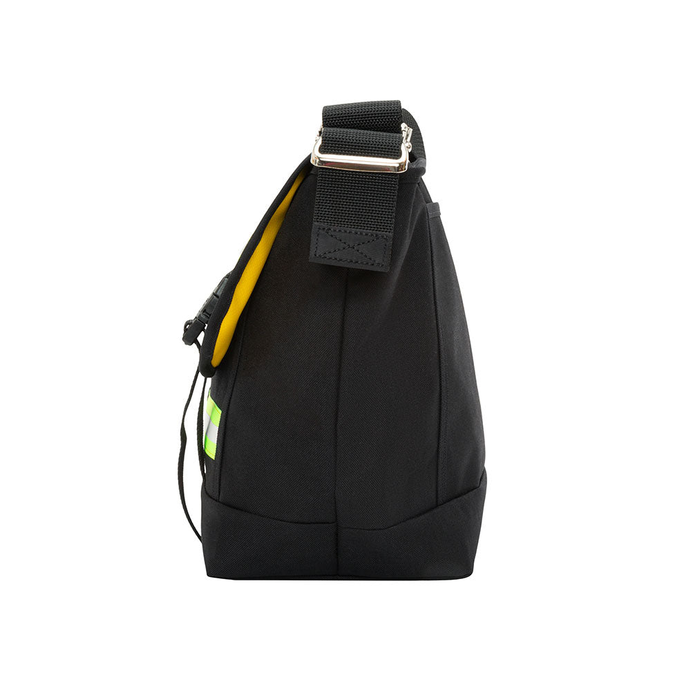 Pro Bike Messenger Bag with Stripes (MD) Black - Manhattan Portage