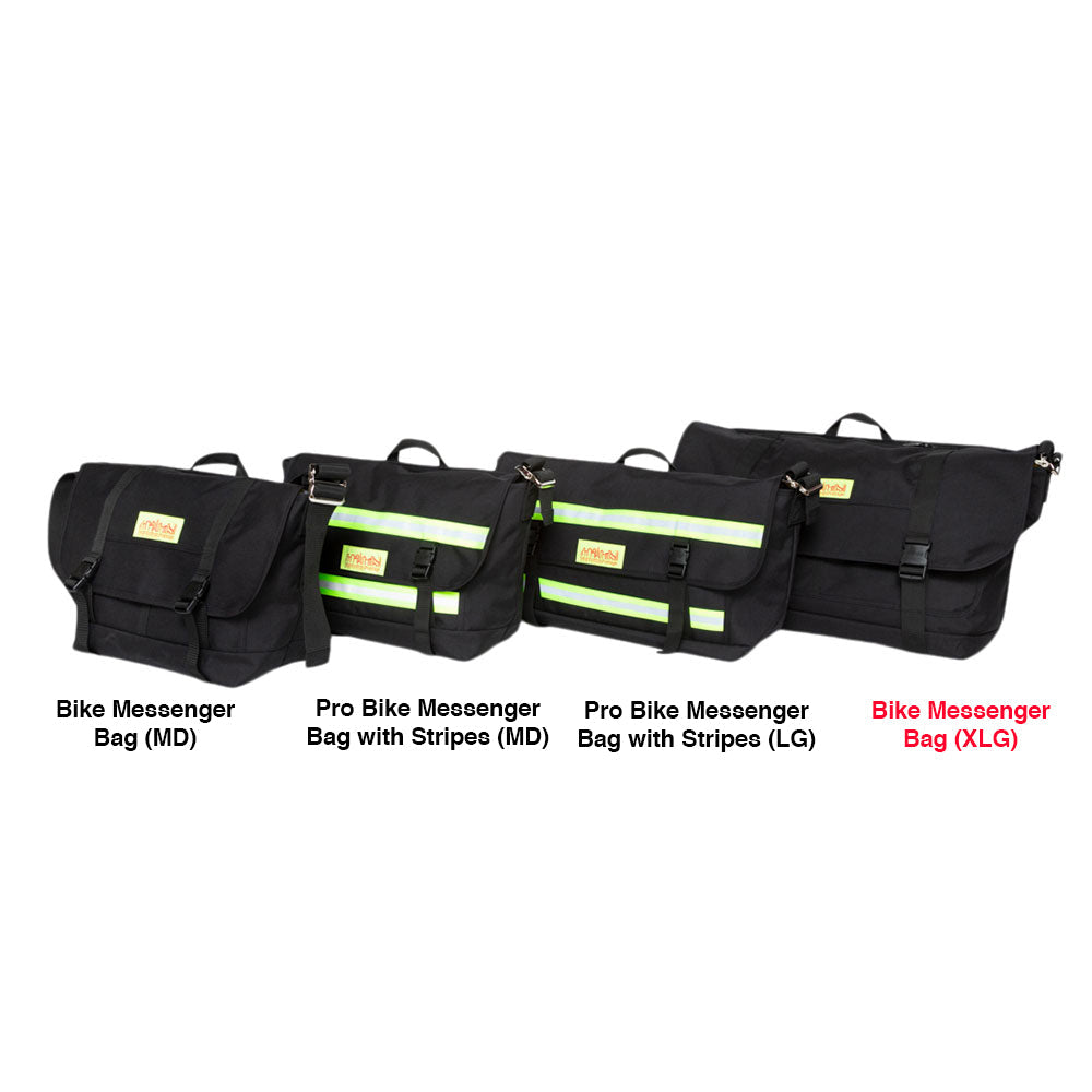 Bike Messenger Bag (XLG) Black - Manhattan Portage