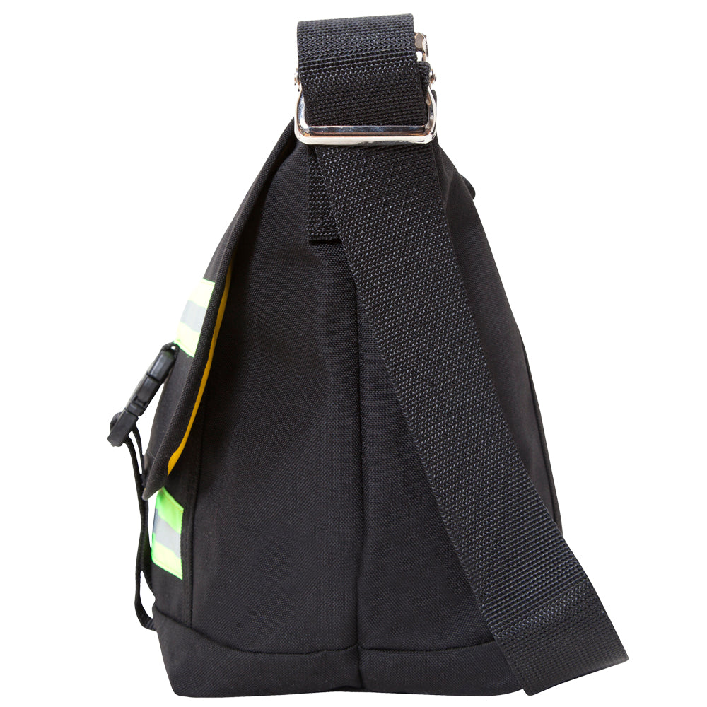 Pro Bike Messenger Bag with Stripes (LG) Black - Manhattan Portage