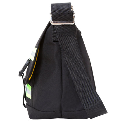 Pro Bike Messenger Bag with Stripes (LG) Black - Manhattan Portage