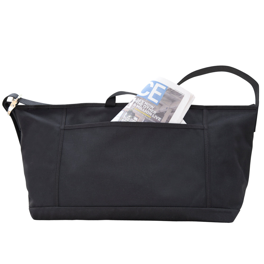 Pro Bike Messenger Bag with Stripes (LG) Black - Manhattan Portage
