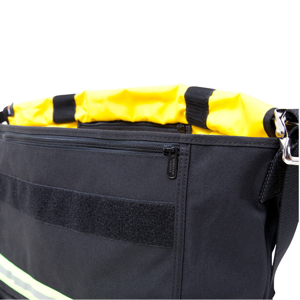 Pro Bike Messenger Bag with Stripes (LG) Black - Manhattan Portage