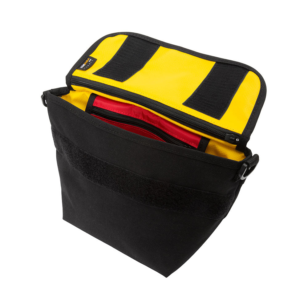 College Place Handlebar Bag W/Vinyl Lining Black - Manhattan Portage