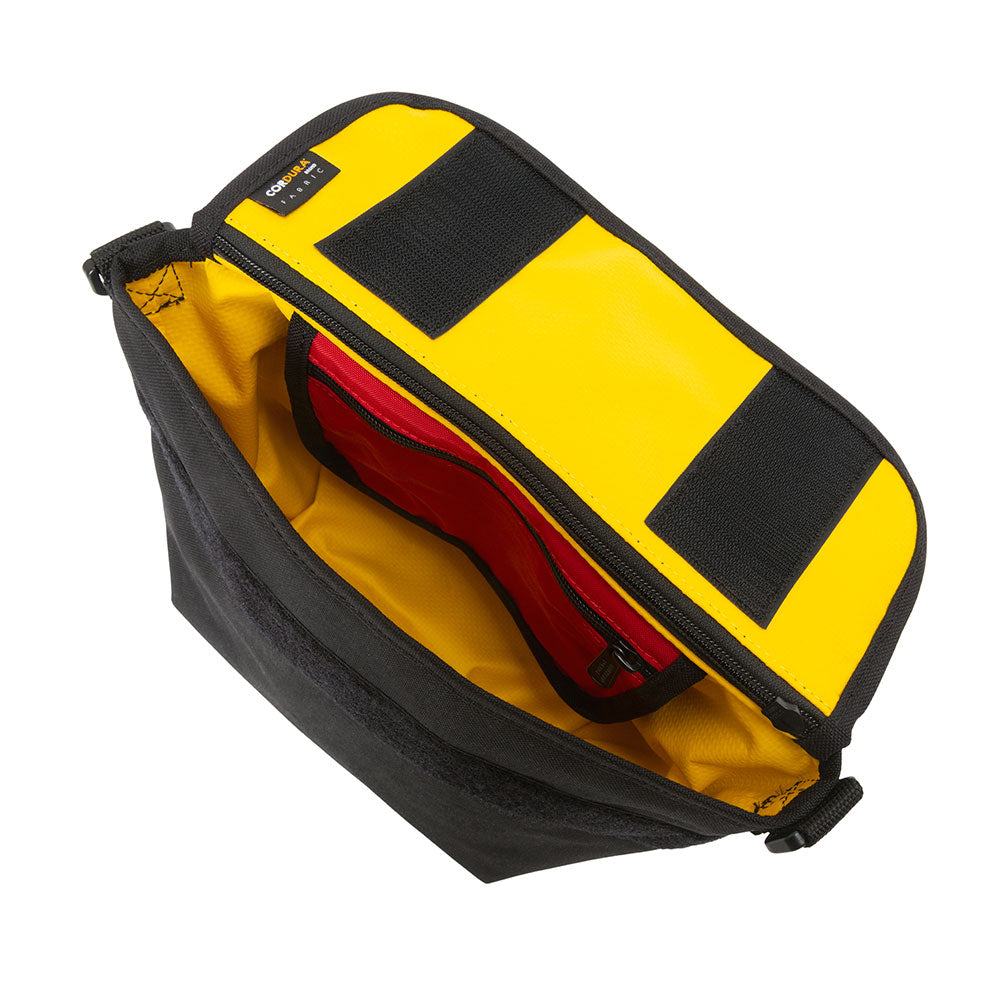 College Place Handlebar Bag W/Vinyl Lining Black - Manhattan Portage