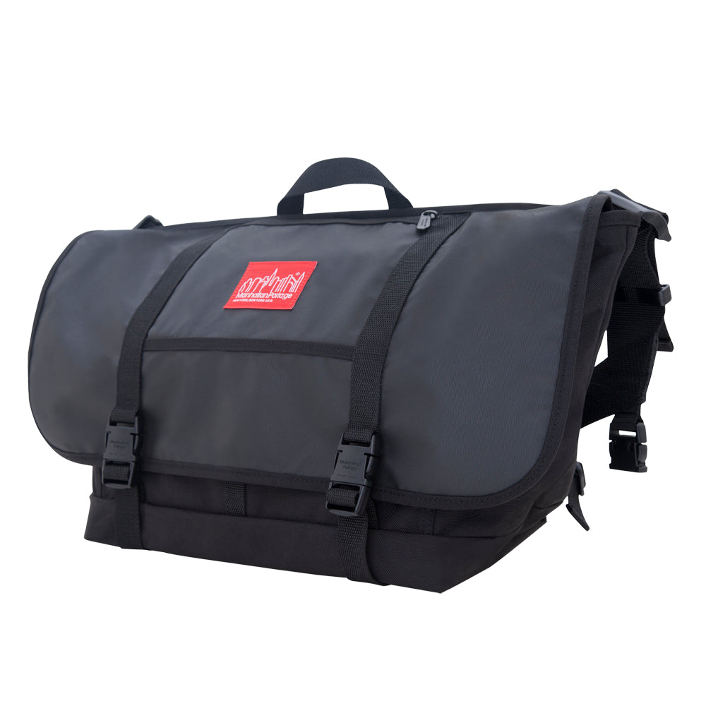 NY Minute Messenger Bag(LG) Black - Manhattan Portage