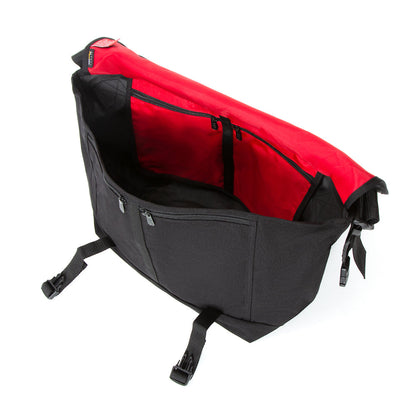 NY Minute Messenger Bag(LG) Black - Manhattan Portage