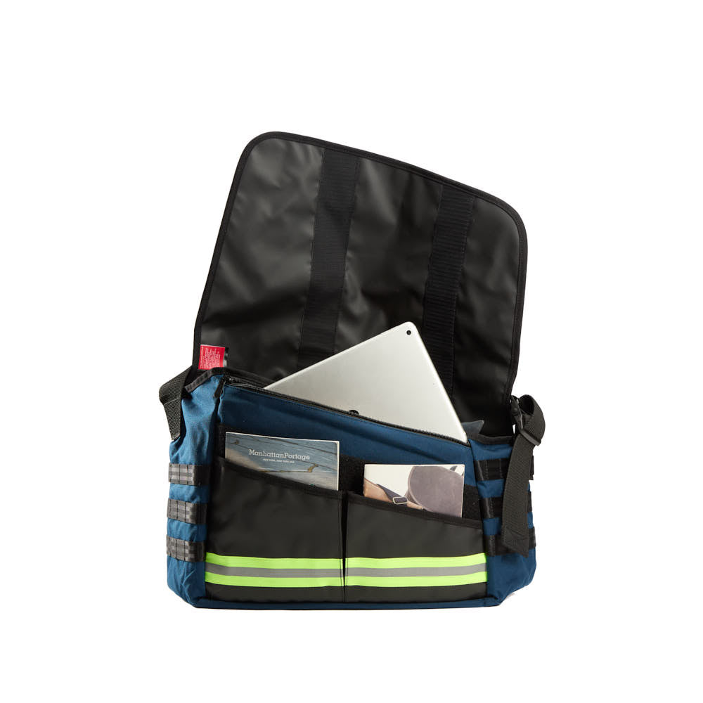 Trinity Messenger Bag (MD) Navy - Manhattan Portage