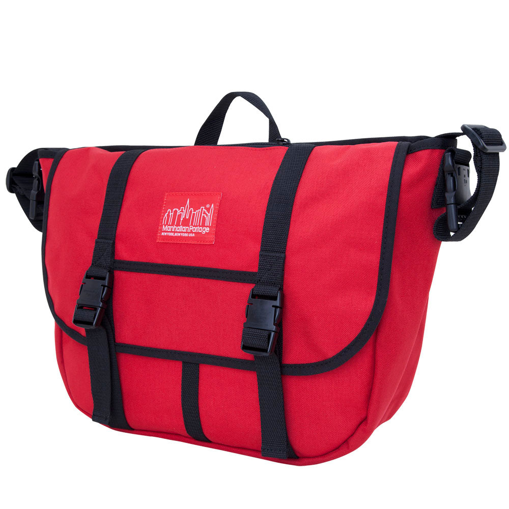 Hudson River Messenger Bag Red - Manhattan Portage