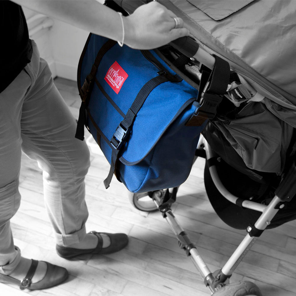 Hudson River Messenger Bag Red - Manhattan Portage