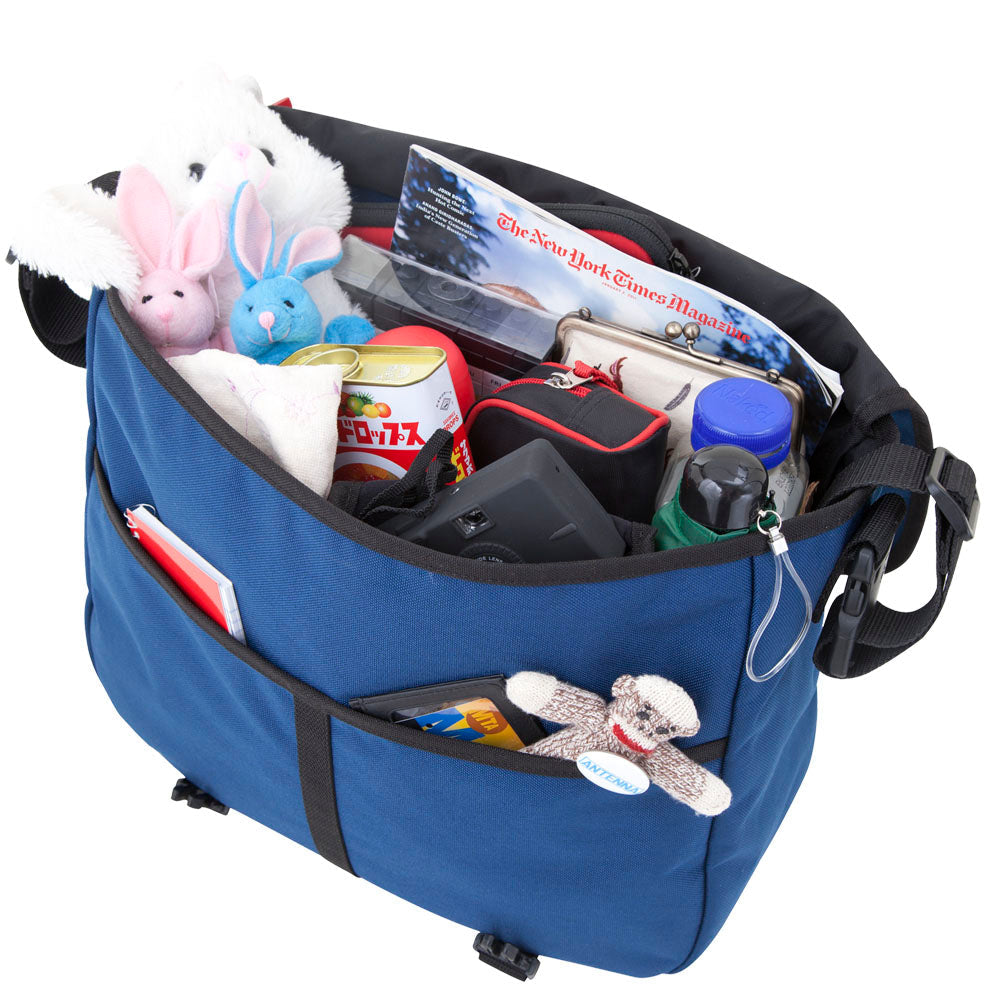 Hudson River Messenger Bag Red - Manhattan Portage