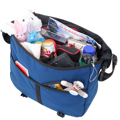 Hudson River Messenger Bag Red - Manhattan Portage