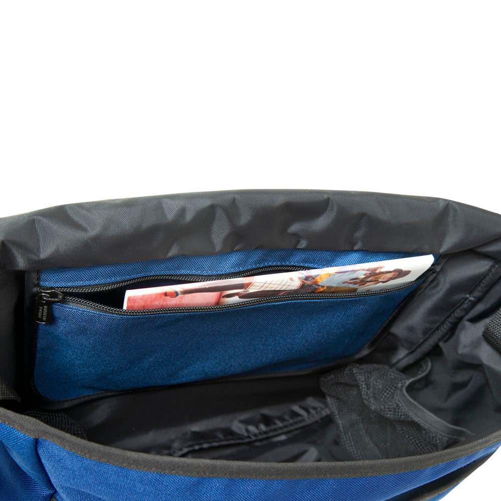 Hudson River Messenger Bag Red - Manhattan Portage