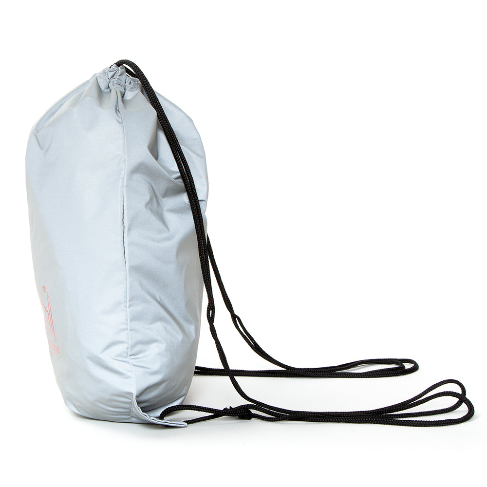 Luminosity Drawstring Bag Silver - Manhattan Portage