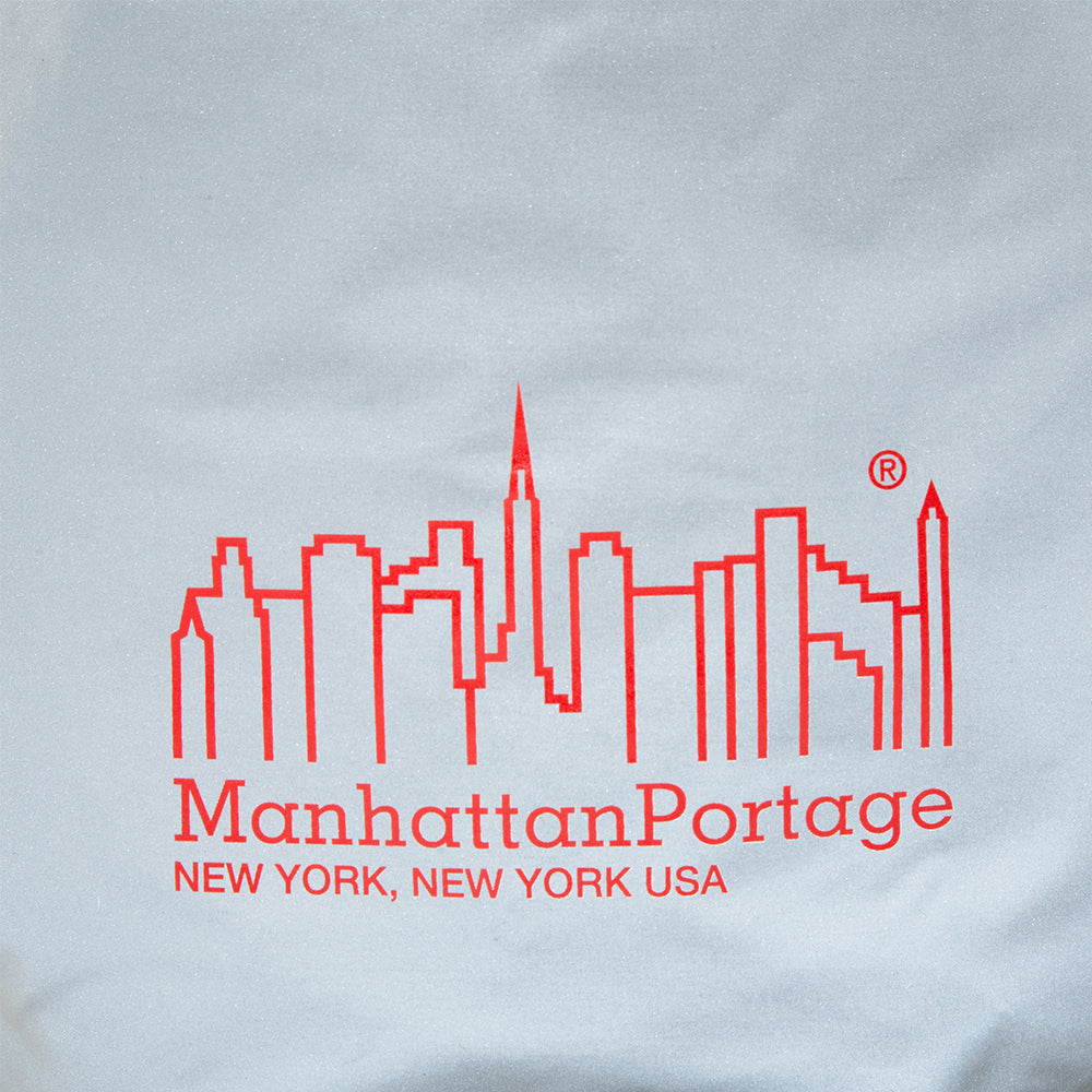 Luminosity Drawstring Bag Silver - Manhattan Portage