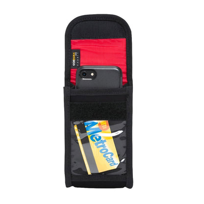 Smartphone Case (L) W/Clear Pocket Black - Manhattan Portage