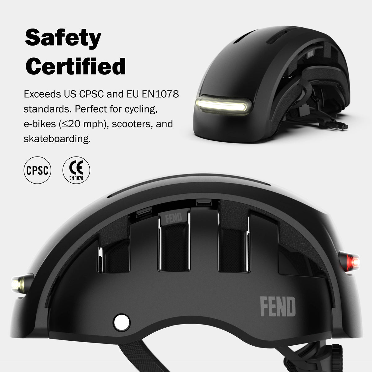 FEND Super+ Helmet Carbon Black - Manhattan Portage