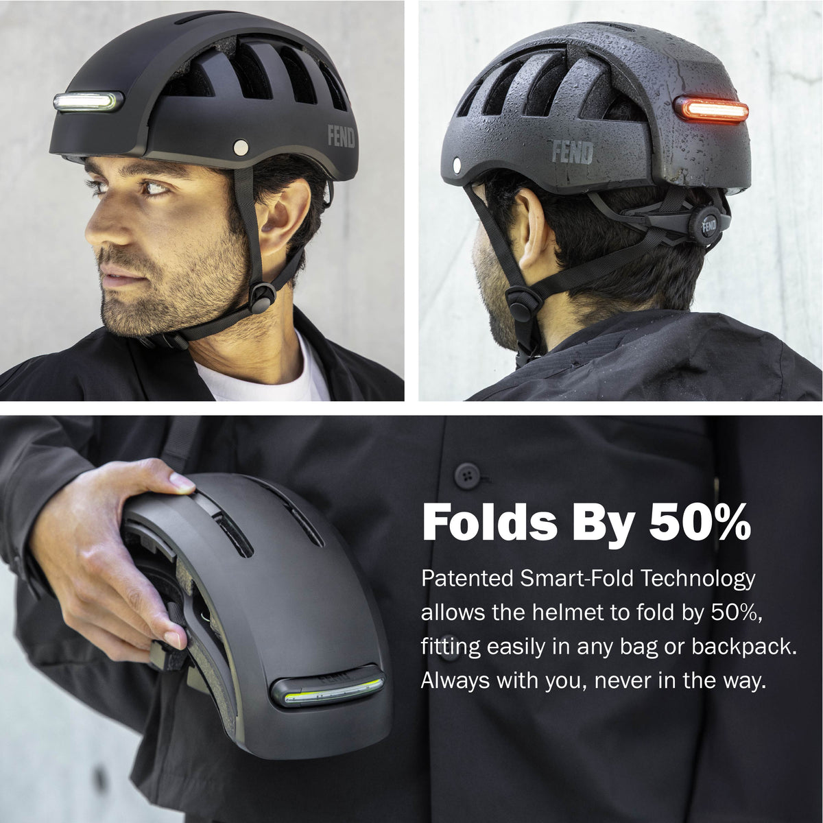 FEND Super+ Helmet Carbon Black - Manhattan Portage