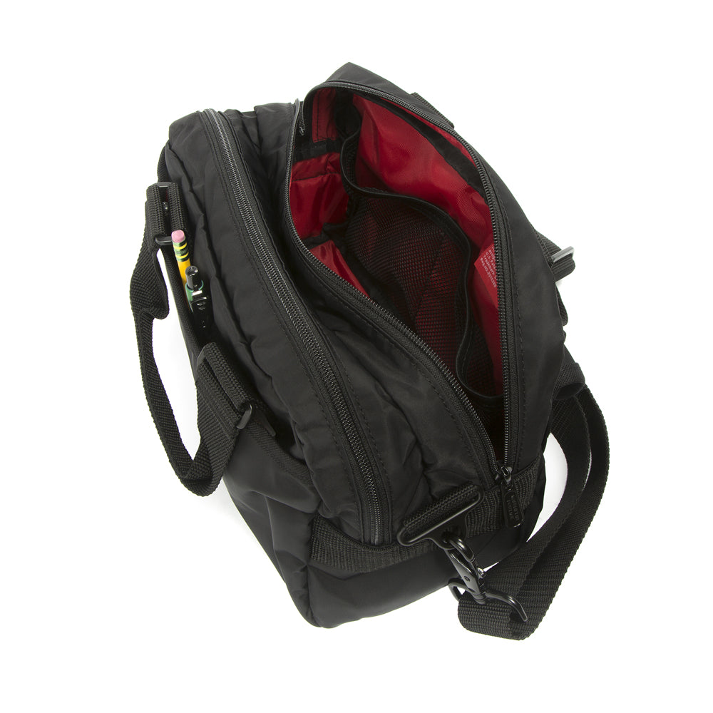 Flight Nylon Lenox Shoulder Bag Black - Manhattan Portage