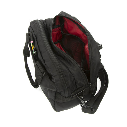 Flight Nylon Lenox Shoulder Bag Black - Manhattan Portage