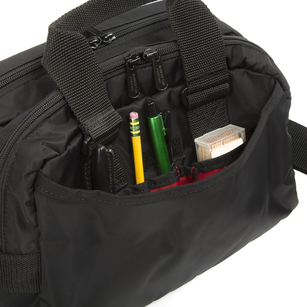 Flight Nylon Lenox Shoulder Bag Black - Manhattan Portage