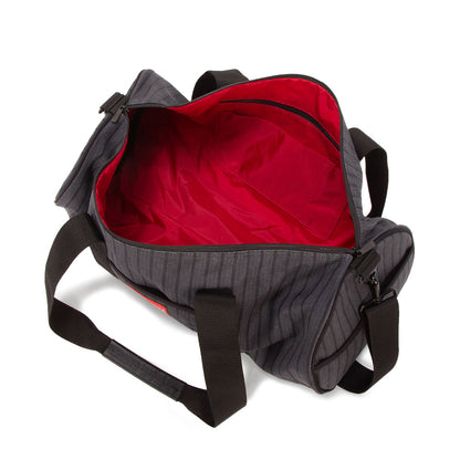Herringbone Chelsea Drum Bag Grey - Manhattan Portage