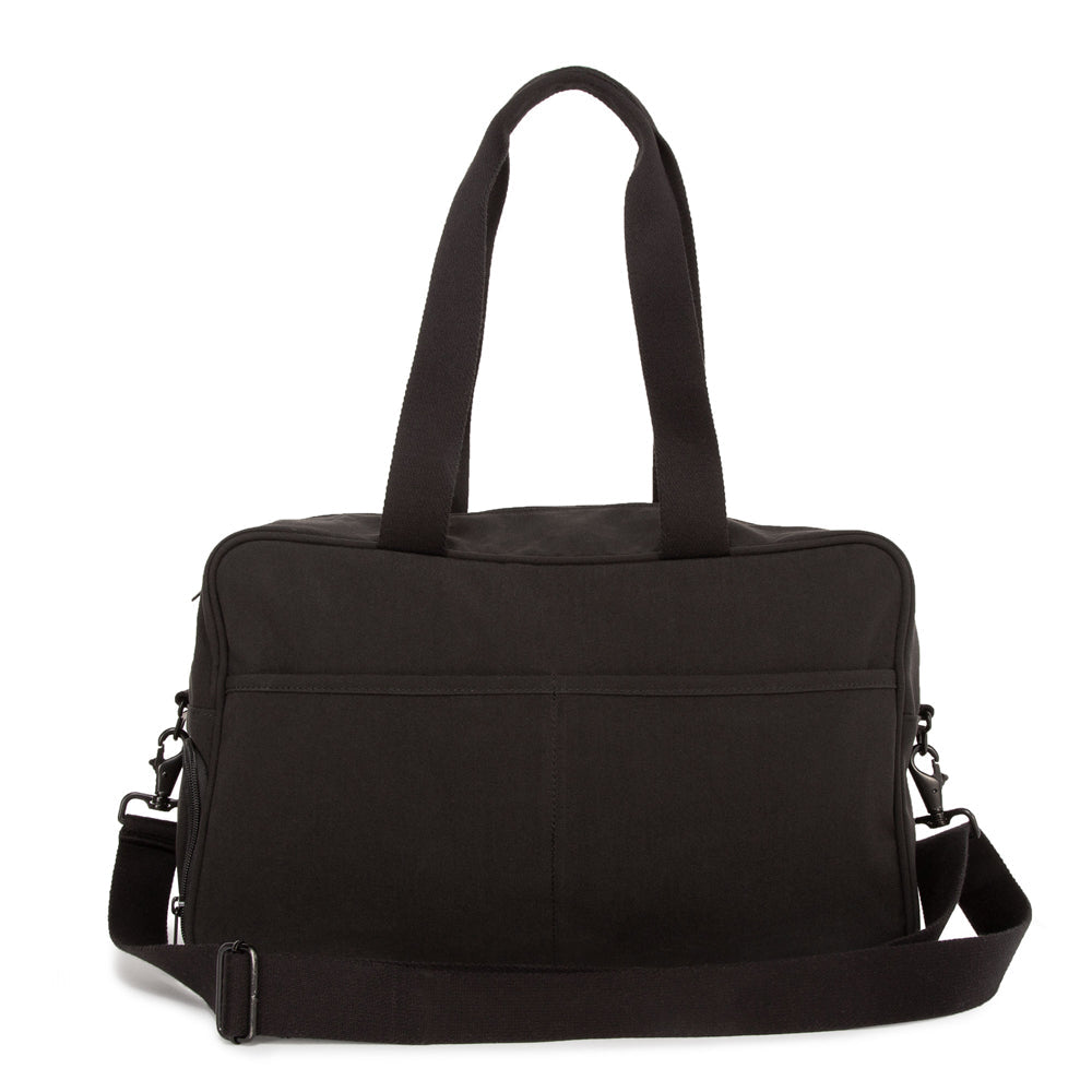 Waxed Nylon Amboy Tote Black - Manhattan Portage
