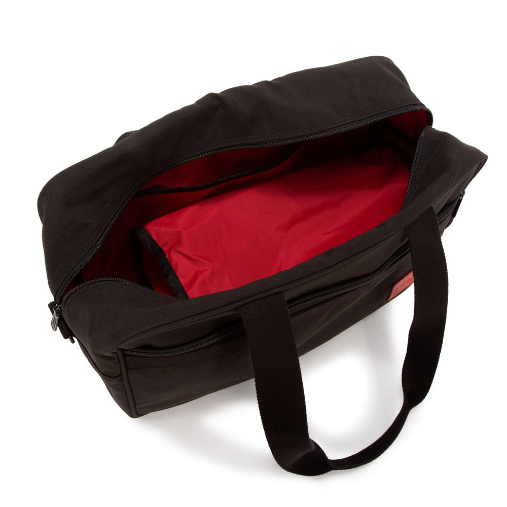 Waxed Nylon Amboy Tote Black - Manhattan Portage