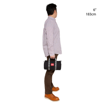 Emblem Chelsea Shoulder Bag Black - Manhattan Portage