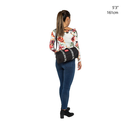 Emblem Chelsea Shoulder Bag Black - Manhattan Portage
