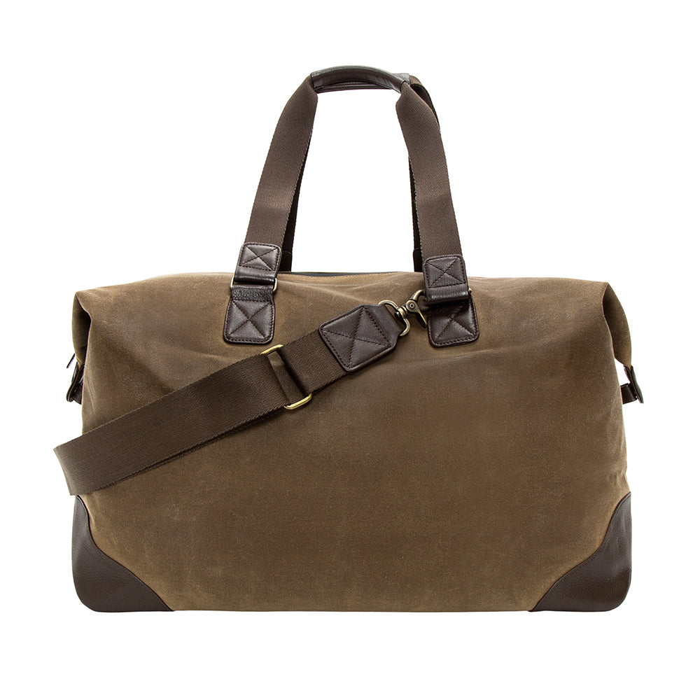 Lafayette Waxed Duffel Bag (L) Dark Brown - Manhattan Portage