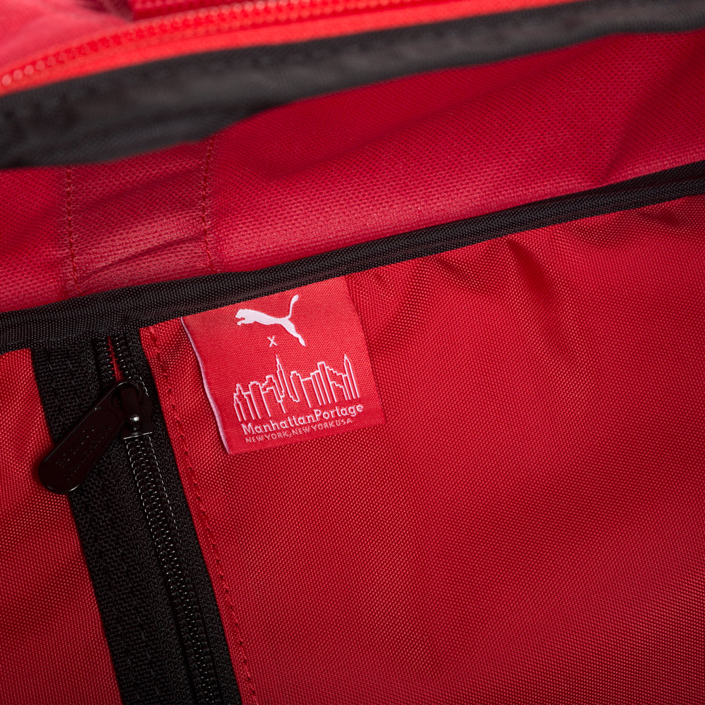 PUMA Ludlow Convertible Backpack Red - Manhattan Portage