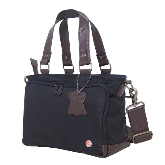Nostrand Waxed Duffel Bag (XXS) Black - Manhattan Portage