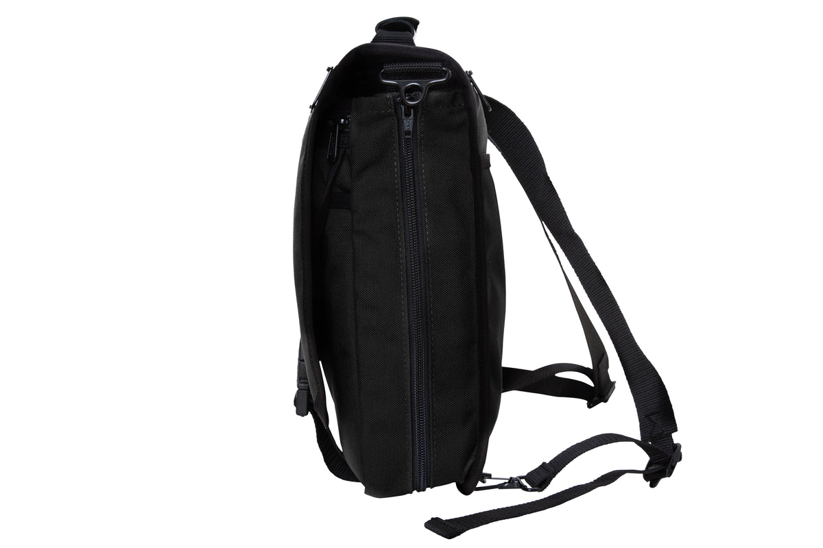 The Wallstreeter With Back Zipper Black - Manhattan Portage