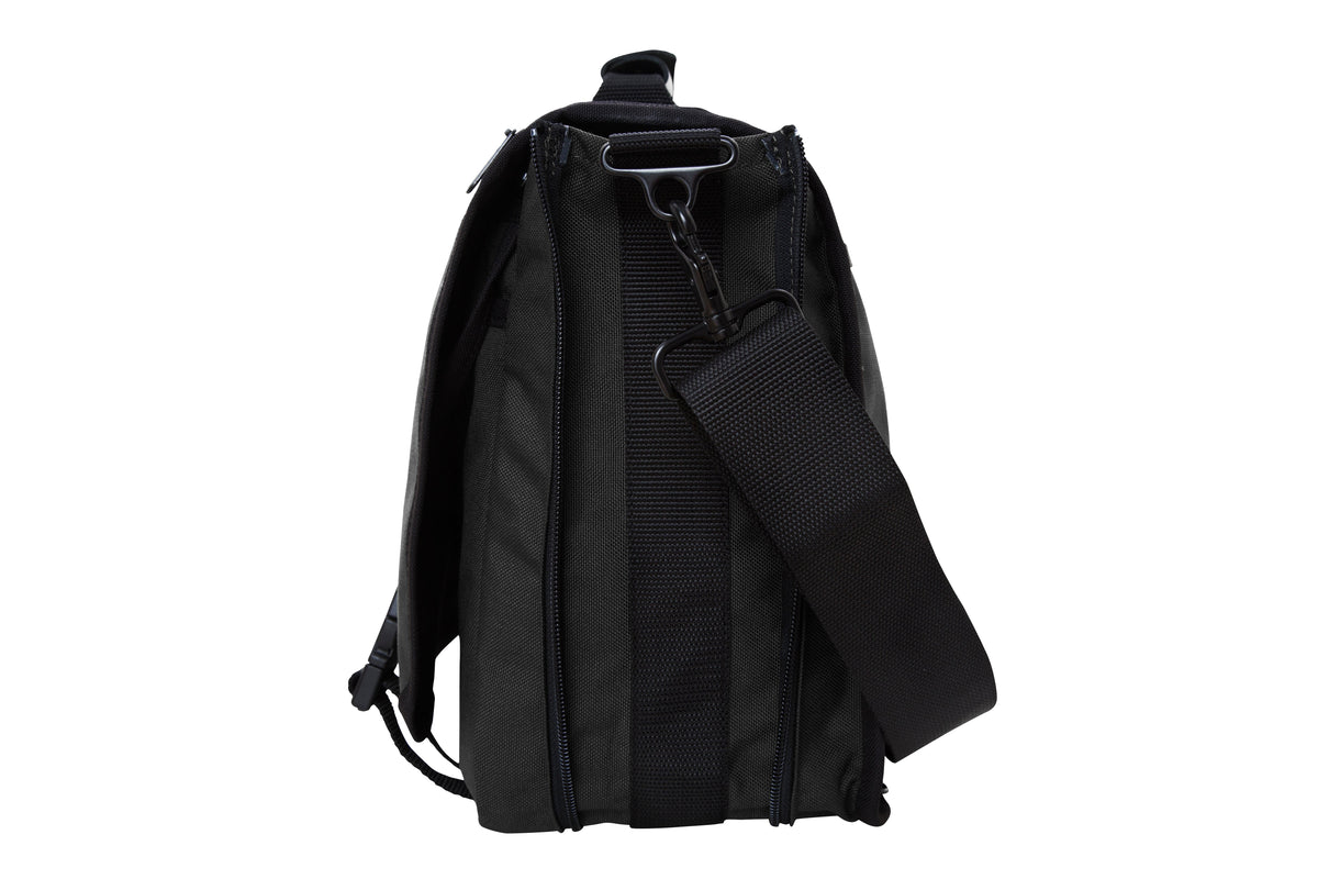 The Wallstreeter With Back Zipper Black - Manhattan Portage