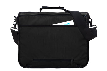 The Wallstreeter With Back Zipper Black - Manhattan Portage