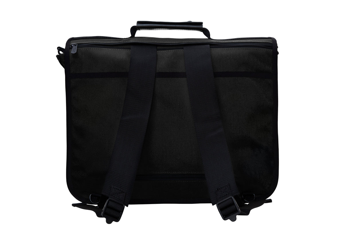 The Wallstreeter With Back Zipper Black - Manhattan Portage