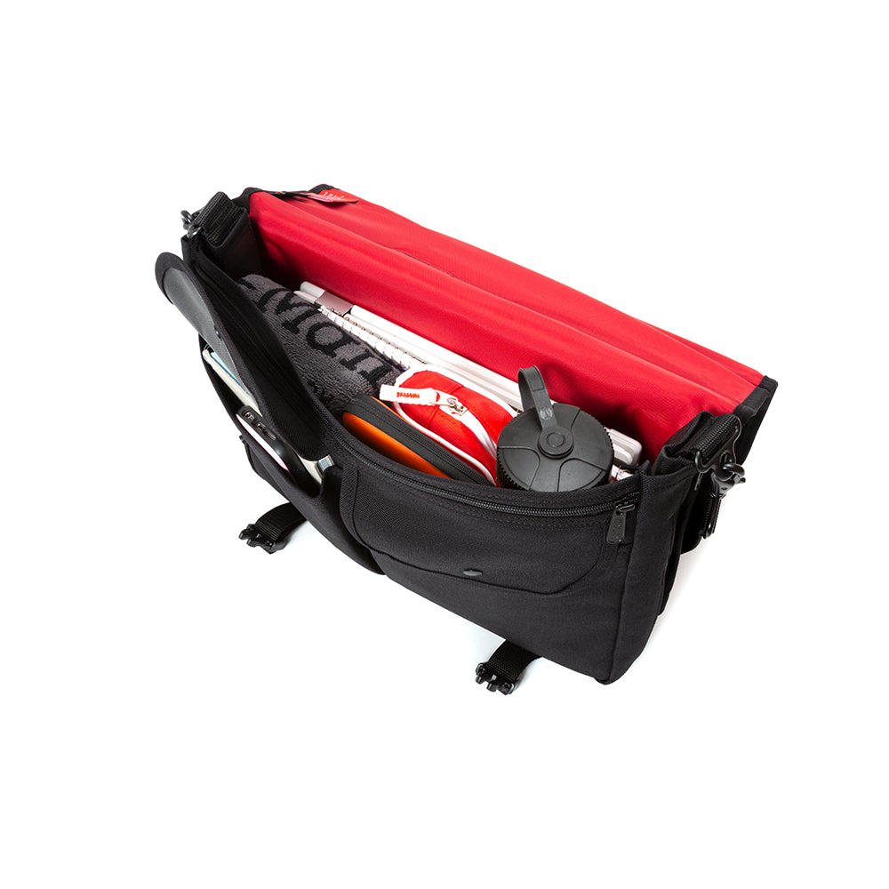 The Wallstreeter With Back Zipper Black - Manhattan Portage