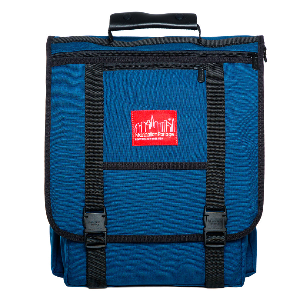 Commuter Laptop Bag (17 in.) With Back Zipper Navy - Manhattan Portage